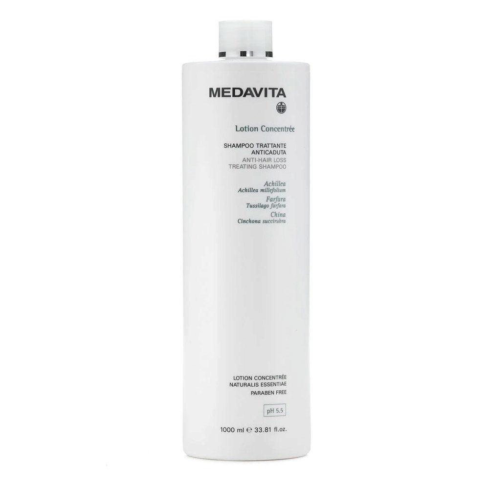 Medavita Cute Lotion Concentree Anti Hair Loss Treating Shampoo 1000ml - champú tratante anticaída pH 5.5