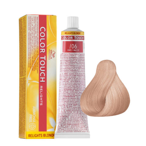 /06 Natural violeta Wella Color Touch Relights blonde sin amoníaco 60ml