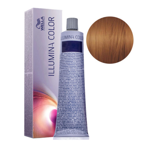 Wella Illumina Color 7/35 Rubio Medio Caoba Dorado 60ml - coloración permanente