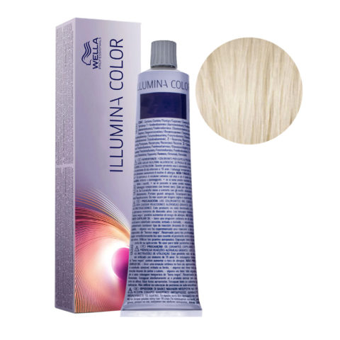 10/1 Rubio Super Claro Ceniza Wella Illumina Color 60ml