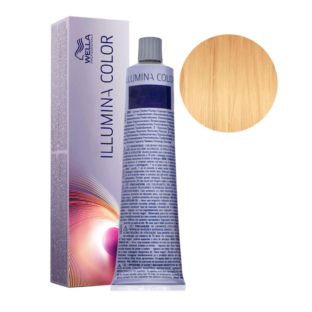 Wella Illumina Color 10/05 Rubio Platino Natural Caoba 60ml - coloración permanente
