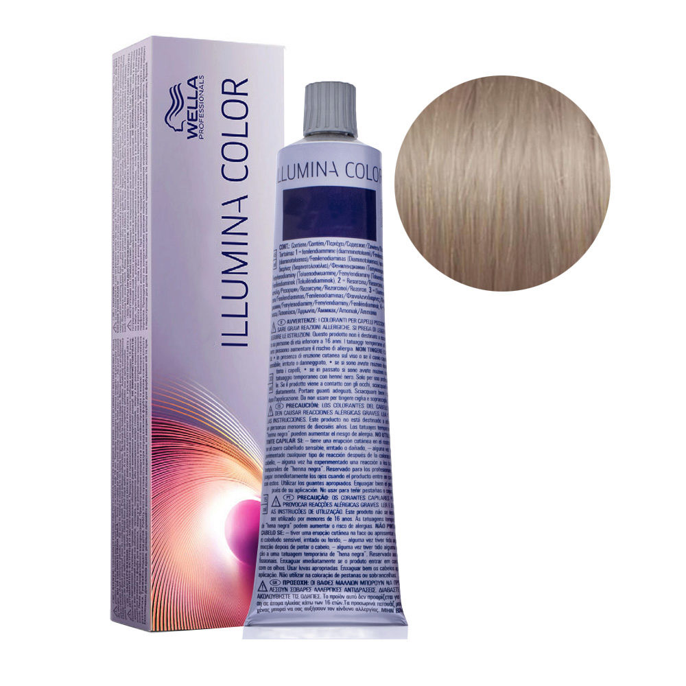 813 Rubio Claro Ceniza Dorado Wella Illumina Color 60ml