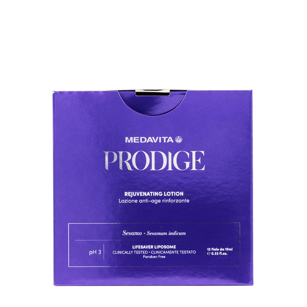 Medavita Prodige Rejuvenating Lotion 12x10ml - ampollas anti-envejecimiento reestructurantes