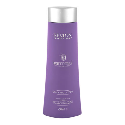 Eksperience Color Protection Blonde Grey Shampoo 250ml - Para Cabello Rubio, Gris O Blanco