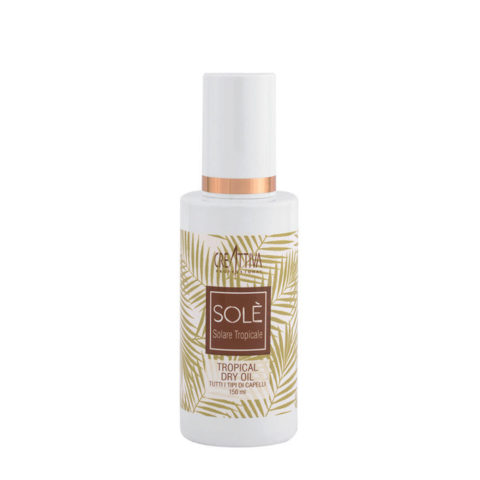 Creattiva Solè Tropical Dry Oil Todo Tipo De Cabello 150ml - Aceite Liger Para El Cabello