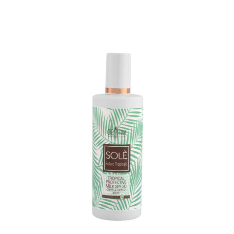 Creattiva Solè Tropical Protective Milk SPF 30 Cuerpo Cabello 300ml - Leche Protector Solar