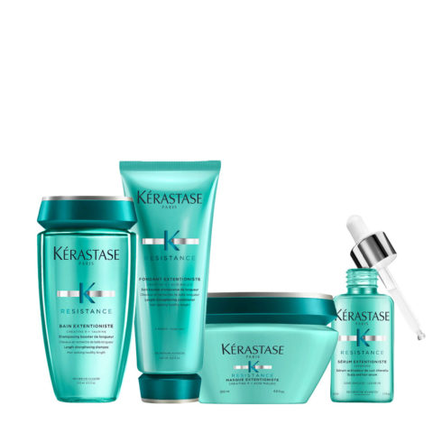 Kerastase Resistance Bain Extentioniste 250ml Fondant 200ml Masque 200ml Serum 50ml