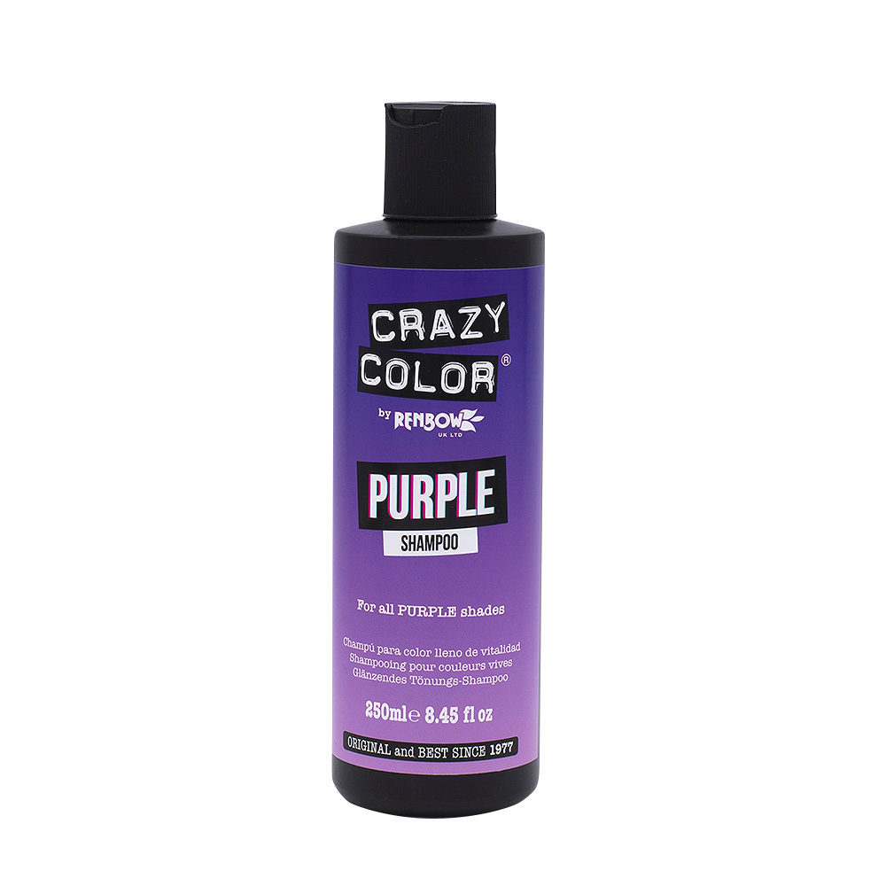 Crazy Color Shampoo Purple 250ml - Champù para cabello morado