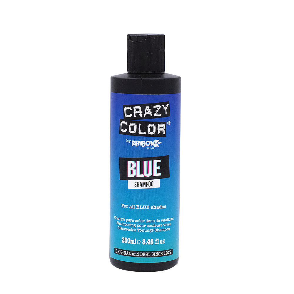 Crazy Color Shampoo Blue 250ml - Champù para cabello azul