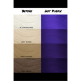 Crazy Color Hot Purple no 62, 100ml - Crema colorante morado oscuro