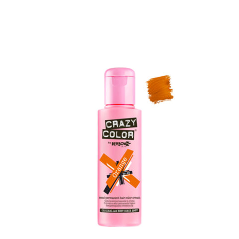 Crazy Color Orange no 60, 100ml - Crema colorante naranja