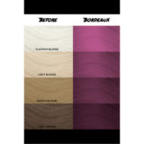 Crazy Color Bordeaux no 51, 100ml - crema colorante burdeos