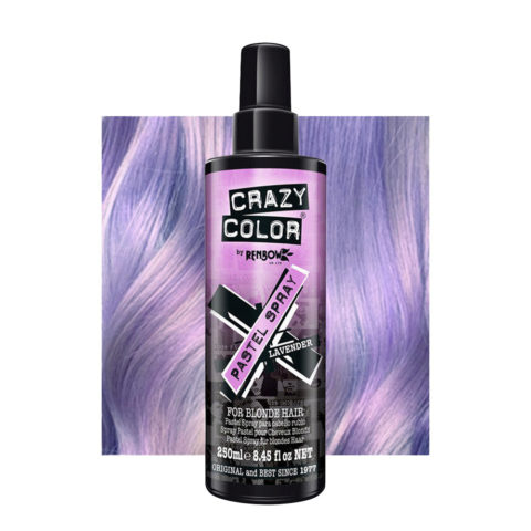 Crazy Color Pastel Spray Lavender 250ml - Spray color Lavanda temporal