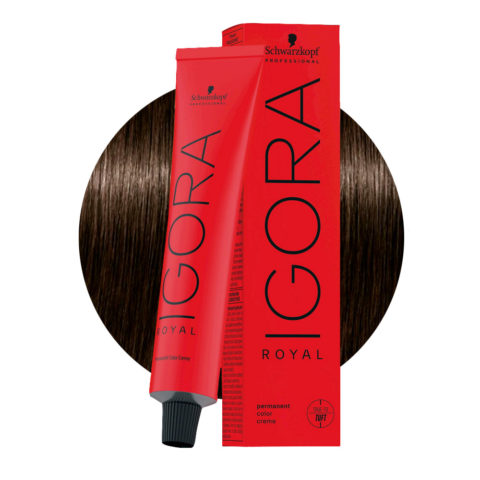 Schwarzkopf Igora Royal 4-0 Marrón Medio 60ml - coloración permanente