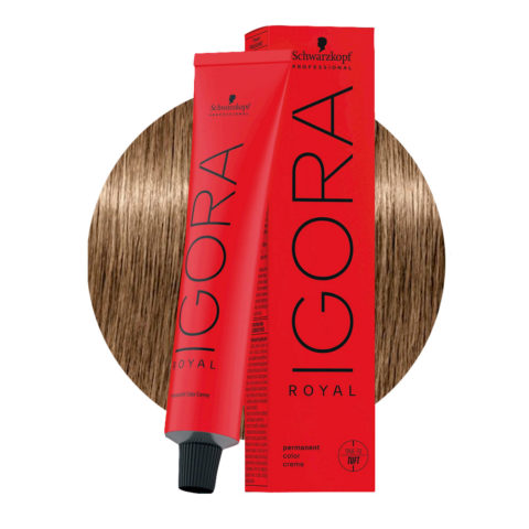 Schwarzkopf Igora Royal 8-00 Rubio Claro Natural Extra 60ml - coloración permanente