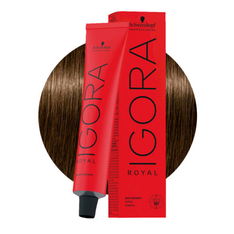 Schwarzkopf Igora Royal  5-4 Marrón Claro Beige 60ml - coloración permanente