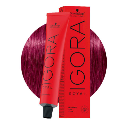 Schwarzkopf Igora Royal 9-98 Rubio Muy Claro Violeta Cobre 60ml - coloración permanente