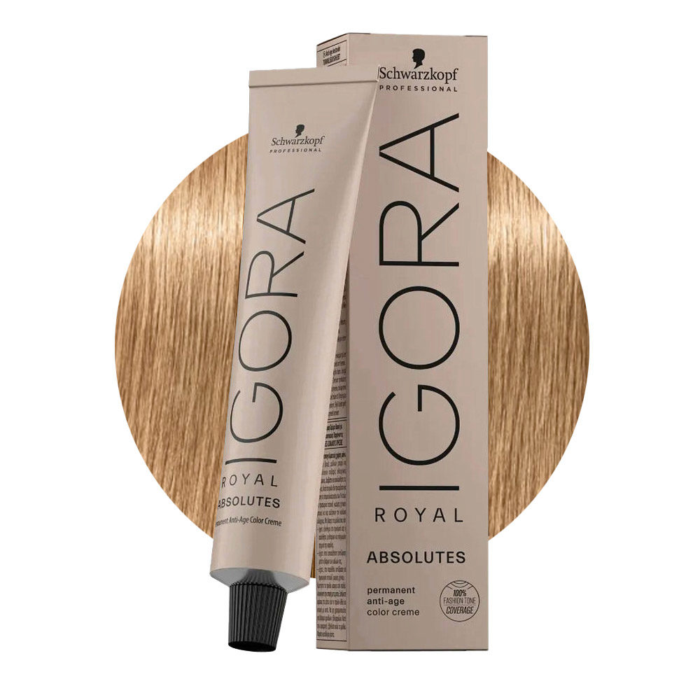 Schwarzkopf Igora Royal Absolutes 9-40 Rubio Muy Claro Beige Natural 60ml - coloración permanente