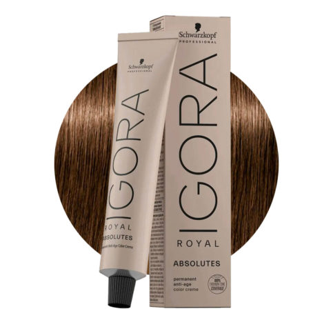 Schwarzkopf Igora Royal Absolutes  5-50 Marron Claro Dorado Natural 60ml - coloración permanente