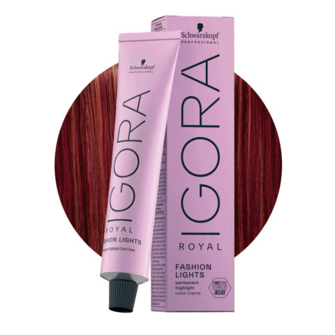 Schwarzkopf Igora Royal Fashion L-88 Extra Rojo 60ml - coloración permanente