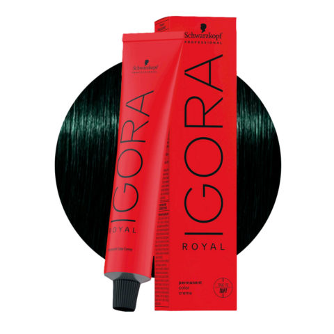 Schwarzkopf Igora Royal 4-33 Marrón Medio Mate Extra Ceniza 60ml - coloración permanente