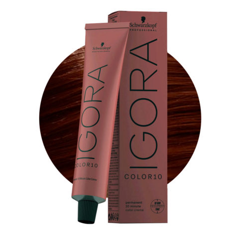 Schwarzkopf Igora Color10 6-65 Rubio Oscuro Chocolate Dorado 60ml - coloración permanente en 10 minutos