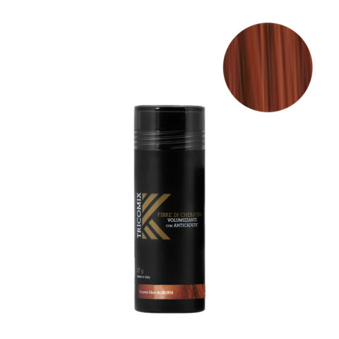 Tricomix Fibre Auburn 27gr - Fibras De Queratina Con Efecto Voluminizador Y Anticaída Rojo Oscuro