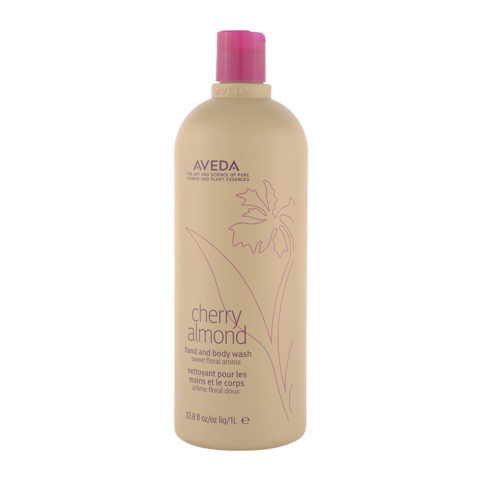 Cherry Almond Hand & Body Wash 1000ml - gel de ducha hidratante de almendras