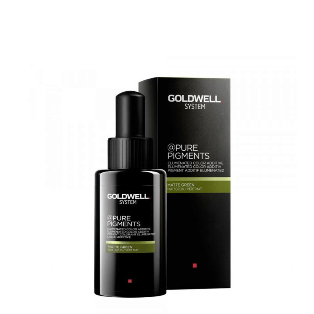 Goldwell System @Pure Pigments Matte Green 50ml - pigmento de color