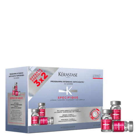Specifique Cure anti chute intensive 30x6ml - 30 Ampolla Tratamiento Intensivo Anticaída