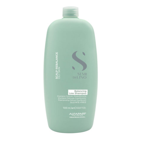 Semi Di Lino Scalp Rebalance Balancing Low Shampoo 1000ml - champú reequilibrante delicado