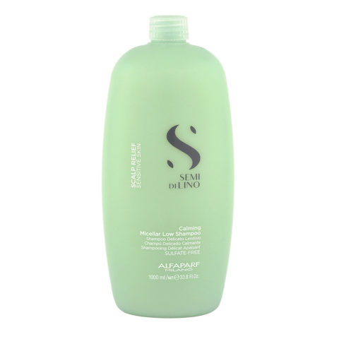 Semi Di Lino Scalp Relief Calming Micellar Low Shampoo 1000ml - champú suave calmante