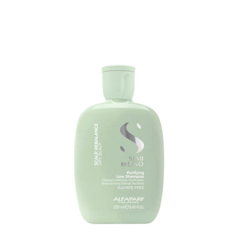 Alfaparf Milano Semi Di Lino Scalp Rebalance Purifying Low Shampoo 250ml - champú purificante delicado