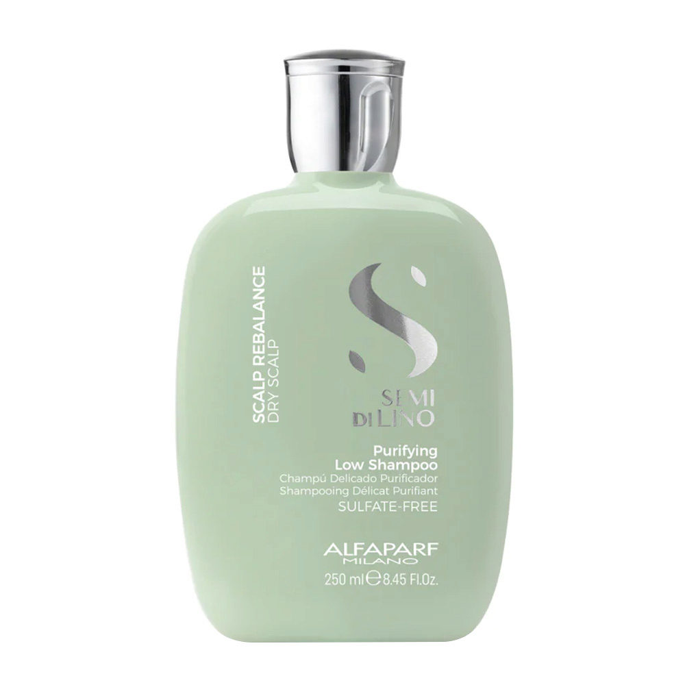Alfaparf Milano Semi Di Lino Scalp Rebalance Purifying Low Shampoo 250ml - champú purificante delicado