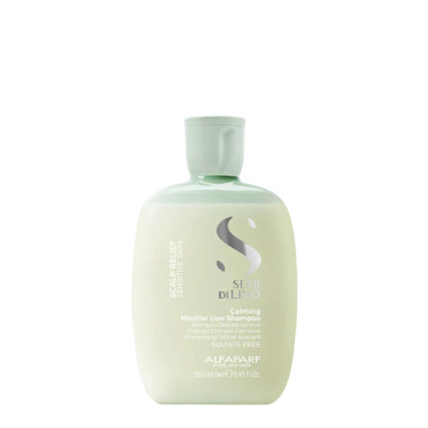 Alfaparf Milano Semi Di Lino Scalp Relief Calming Micellar Low Shampoo 250ml - champú suave calmante