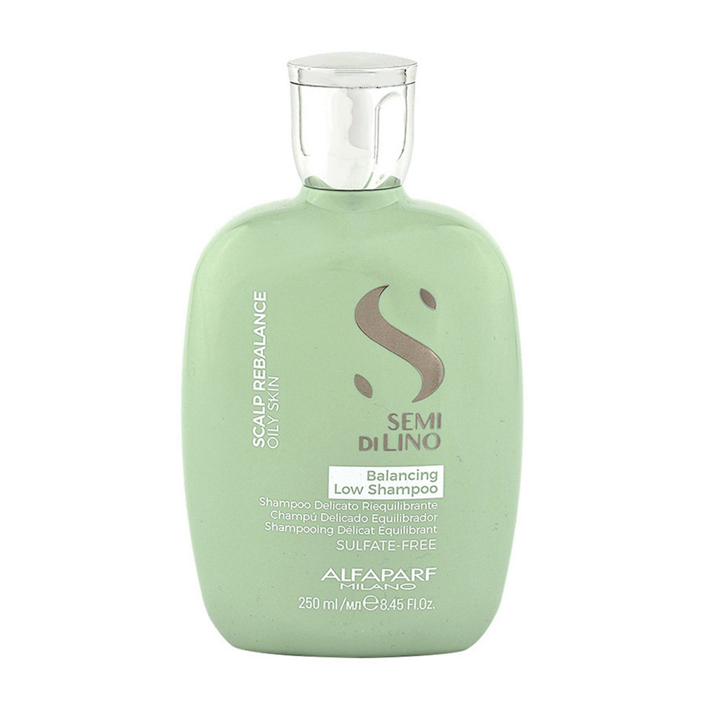 Alfaparf Milano Semi Di Lino Scalp Rebalance Balancing Low Shampoo 250ml - champú reequilibrante delicado