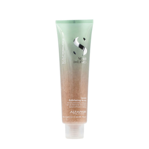 Alfaparf Milano Semi Di Lino Scalp Rebalance Gentle Exfoliating Scrub 150ml - exfoliante delicado