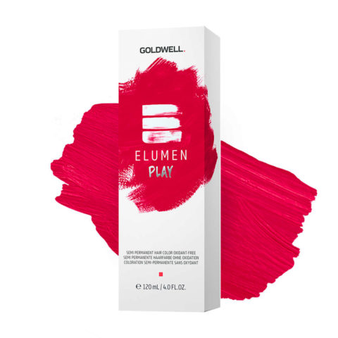 Goldwell Elumen Play Red 120ml - color semipermanente rojo