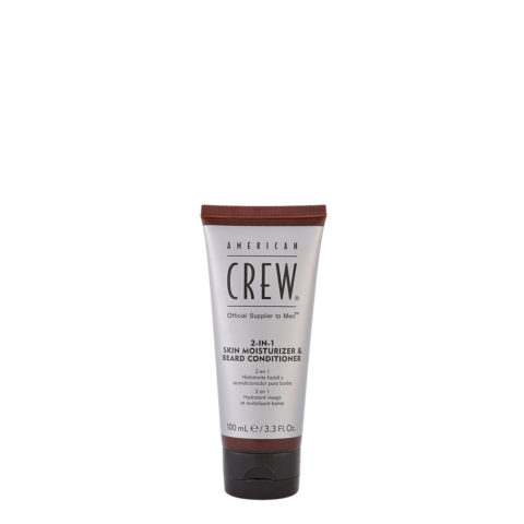 American Crew 2 in 1 Skin Moisturizer Beard Conditioner 100ml - acondicionador hidratante para piel y barba.