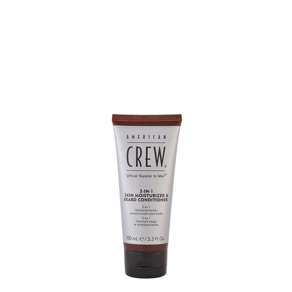 American Crew 2 in 1 Skin Moisturizer Beard Conditioner 100ml - acondicionador hidratante para piel y barba.