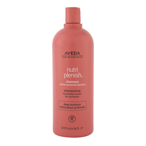 Nutri Plenish Deep Moisture Shampoo 1000ml - champú hidratante rico cabello grueso