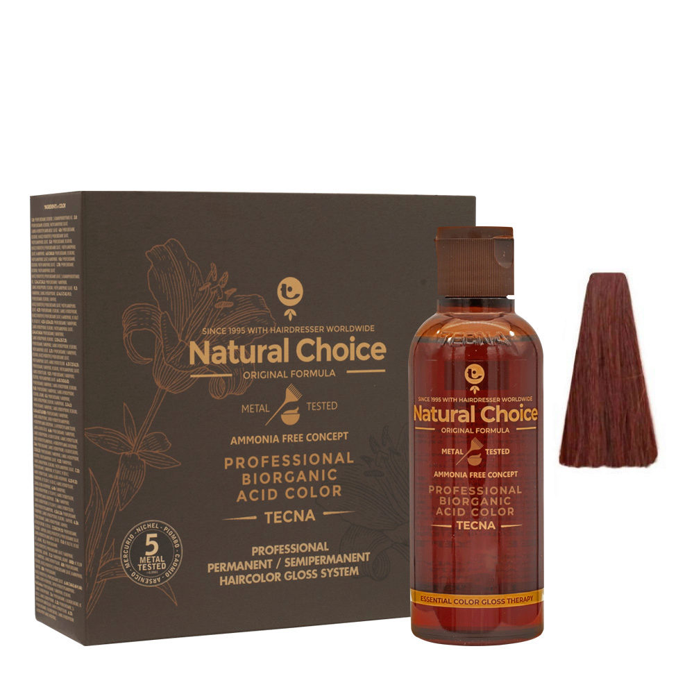 5.6 Marrón Rojo Claro Tecna NCC Biorganic Acid Color 3x130ml