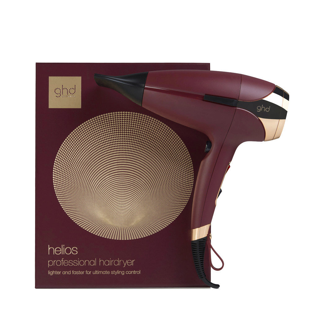 GHD Helios Secador de Pelo Profesional Color Burdeos 2200W