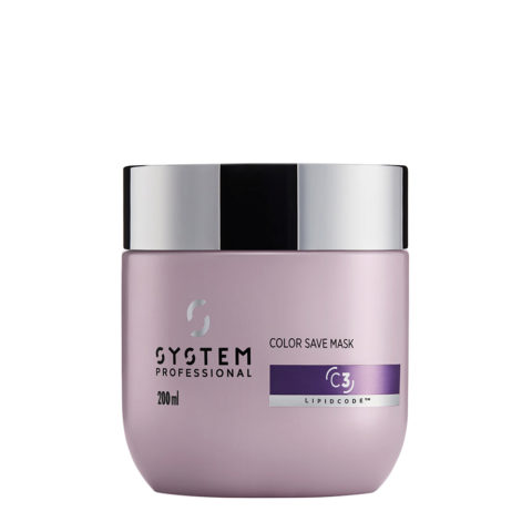 System Professional Color Save Mask C3, 200ml - Mascarilla cabellos teñidos