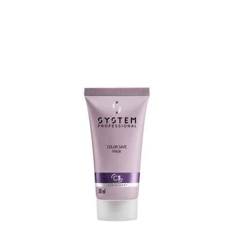 System Professional Color Save Mask C3, 30ml - Mascarilla cabellos teñidos