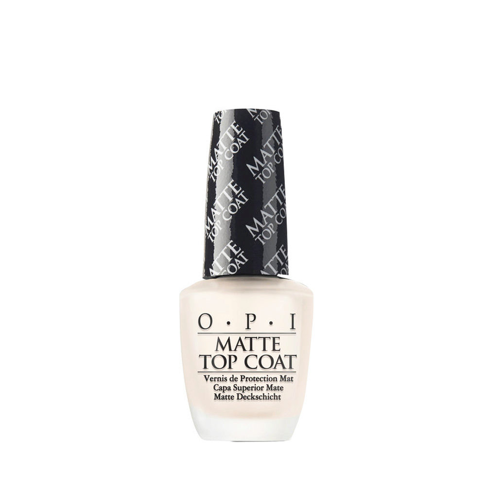 OPI Nail Lacquer Infinite Shine NTT35 Matte Top Coat 15ml - Esmalte de Uñas Transparente Protector
