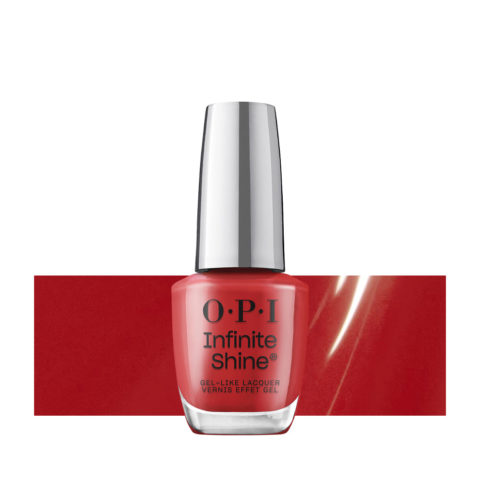 OPI Nail Lacquer Infinite Shine ISL N25 Big Apple Red 15ml- esmalte de larga duración