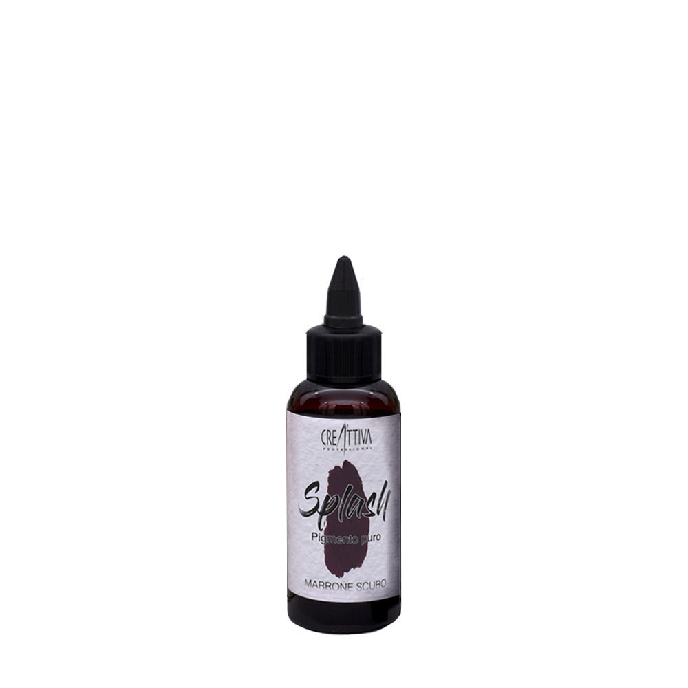 Creattiva Splash Pigmento Puro Marrón Oscuro 90ml