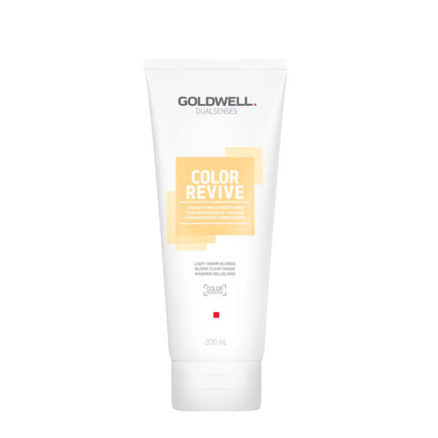 Goldwell Dualsenses Color Revive Light Warm Blonde Conditioner 200ml - acondicionador para todo tipo de cabellos rubios