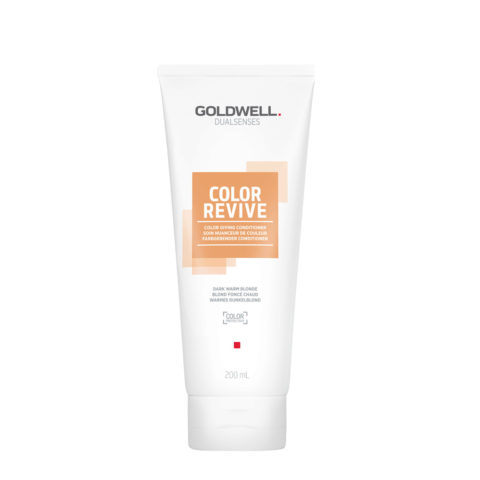 Dualsenses Color Revive Dark Warm Blonde Conditioner 200ml - acondicionador para todo tipo de cabellos rubios